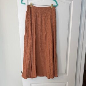 Abercrombie & Fitch Terracotta Maxi Skirt